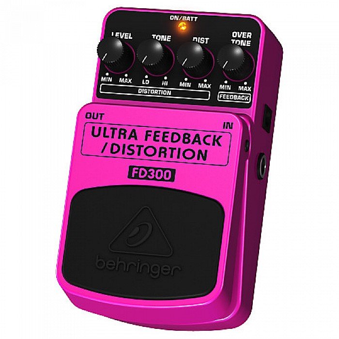 【貴重】 BEHRINGER FD300 Feedback Distortion Behringer FD300 Ultra Feedback/Distortion Pedal | Sweetwater
